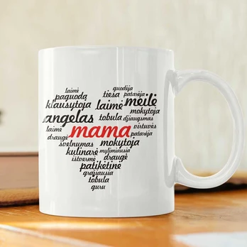 Puodelis "Mama"
