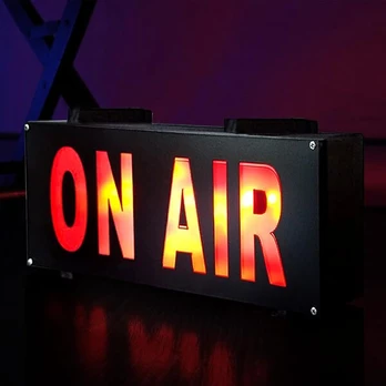 Įrašų Studijos "on Air" Led Ženklas
