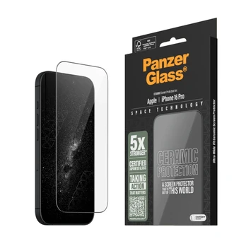 Panzer Glass PanzerGlass Ceramic Screen Protector iPhone 16 Pro 6.3" Ultra-Wide Fit 2854