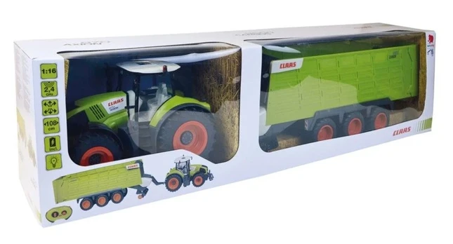 Happy People R/C Tractor Claas Axiom with trailer