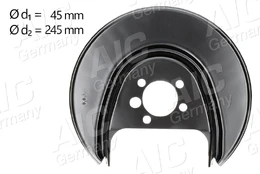 Apsauginis skydas, stabdžių diskas AIC 56015 kaina