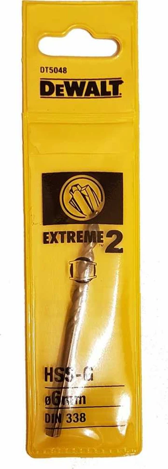 Grąžtas DEWALT grąžtai MET.EXTREME 6,0mm /1szt.