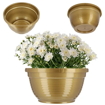 Vazonas kapinėms (dubuo), 22 cm, plastikinis