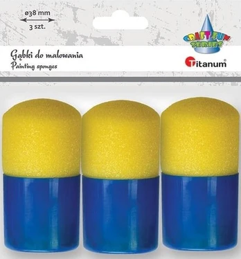 Tamponavimo kempinėlės 38mm, 3 vnt.