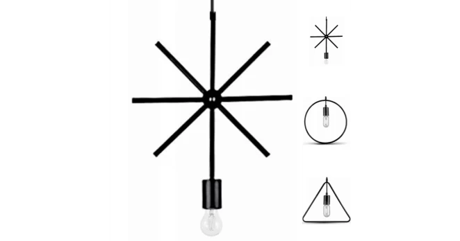 Pakabinamas Šviestuvas „Geometric 3“