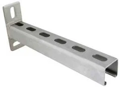 Walraven Skinnekonsol Strut - Rustfri stål RapidStrut Konsol 41x41 600mm