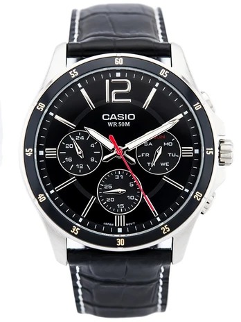 Laikrodis vyrams Casio Juoda (Ø 43 mm)