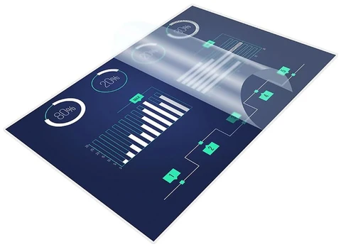 Laminavimo plėvelė Tracer, 75 μm x 320 mm x 200 mm, 100 vnt.