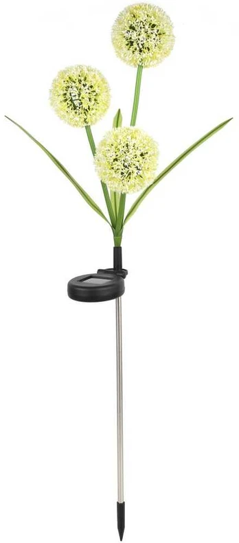 Saska Garden SAULĖS LEMPAS DANDELION 48 LED 78CM