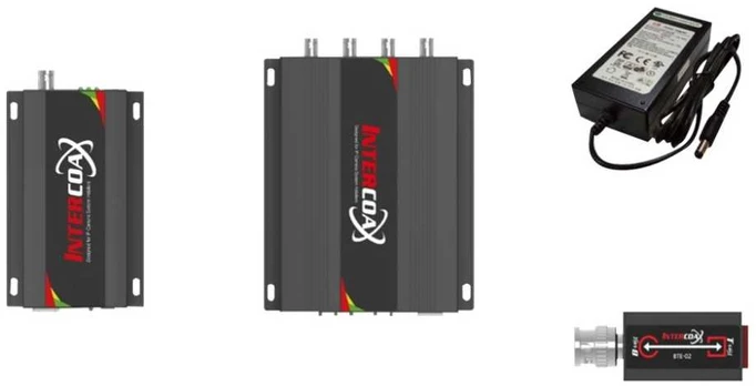 Intercoax EUP-2704R-4T-PKG 1x 4-Port R > 4x 1-Port T