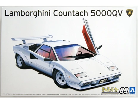 Aoshima - Lamborghini Countach 5000QV 1985/1988, 1/24, 05945