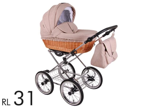 Vaikiškas vežimėlis Lonex RETRO LEN 2in1 RL31
