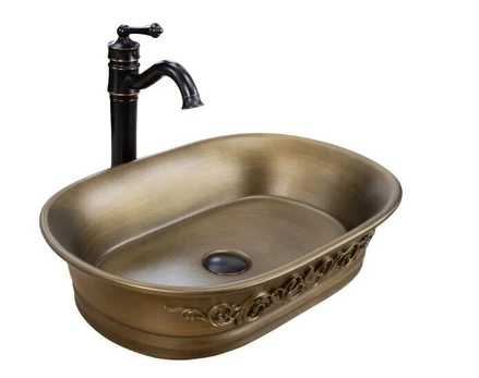Pastatomas praustuvas REA WILMA RUSTIC 55x38x13