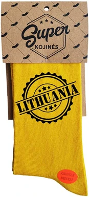 Kojinės "Lithuania stamp"