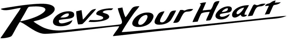 revs your heart Yamaha motociklo lipdukai