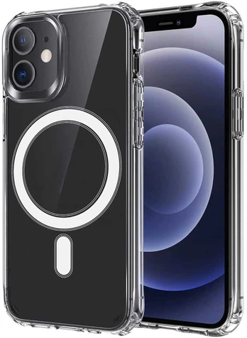 Tel Protect MagSilicone dėklas skirtas Apple iPhone 14 Pro skaidrus