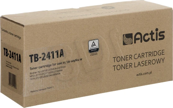 Tonerių kasetė Actis TN-2411, juoda