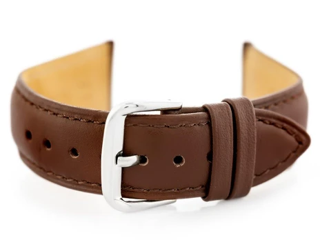Pacific W94 leather watch strap - dark ruda - 20mm