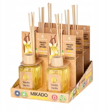 Kvapiųjų lazdelių difuzorius 75 ml Premium Vanilia