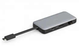 DIGITUS Docking USB-C->HDMI,USB3.2,RJ45,SD,MicroSD,PD sidabrinis kaina