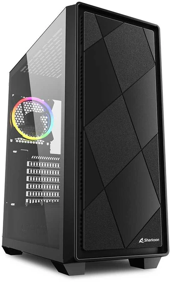 Sharkoon VS8 RGB Juodas/ATX TOWER