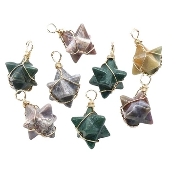 Pakabukas Merkaba, Indijos agatas (vienas)