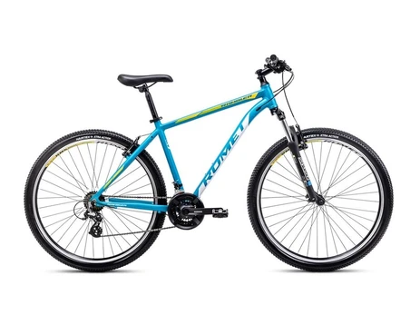 Kalnų dviratis Romet Rambler R9.1 2024 29", mėlynas/geltonas