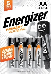 Energizer battery Primary Alkaline AA CP4 EU kaina