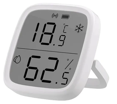 Išmanusis ZigBee temperatūros ir drėgmės jutiklis su LCD ekranu, SONOFF