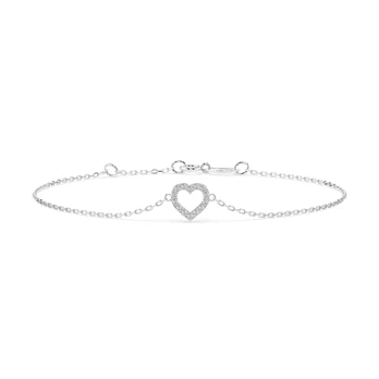 Auksinė apyrankė su deimantais „Amor VI“