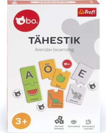 bo. Educational board game Alphabet (In Estonian lang.)