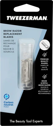 Tweezerman - Brow Razor Replacement Blades kaina