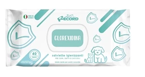 Drėgnos servetėlės Record Maxi Chlorexidine, balta, 40 vnt.