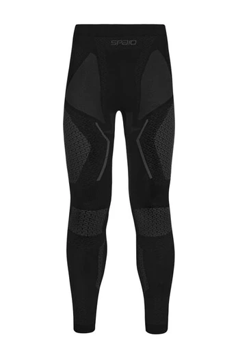 Termo kelnės vyrams Spaio Adrenaline Black/Grey