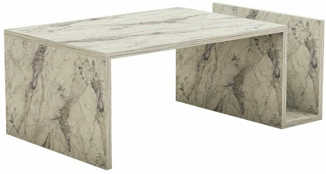 Kalune Design Žurnalinis staliukas Memo - Freesia Marble