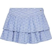 Guess Mini sijonas J5GD23 WH7K0 Mėlyna Regular Fit