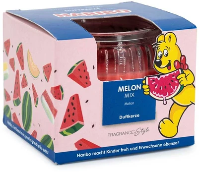 Duftkerze im Geschenkkarton Haribo Melon Mix - 85g