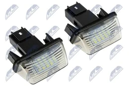 Valstybinio numerio apšvietimas NTY ELP-CT-000 kaina