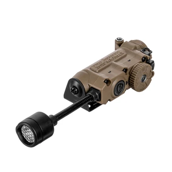 Streamlight Sidewinder Stalk Helmet Clips E-Mount Coyote Šalmo žibintuvėlis 76 lm