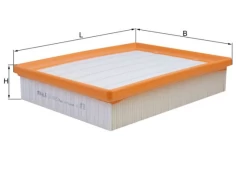 Oro filtras MAHLE LX4065 kaina