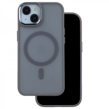 Dėklas Frozen Mag case for iPhone 13 Pro Max 6,7' pilkas