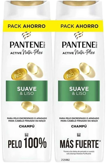 PANTENE SOFT & SMOOTH Šampūnas SET 2 x 325 ml