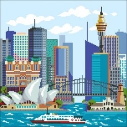 Deimantinis paveikslas Sydney WD2449
