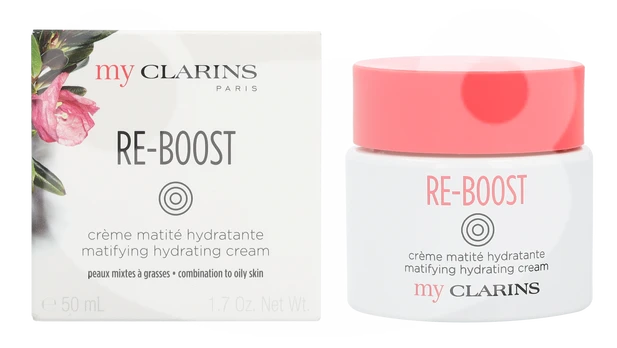 „Clarins Re-Boost Mattifying Hydrating Day“ kremas