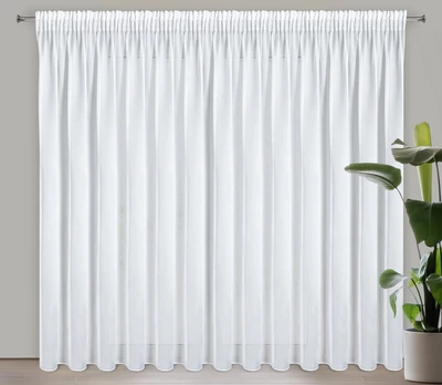 Dieninės užuolaidos FWA-01, baltos, 700 cm x 270 cm