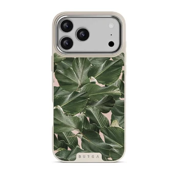 So Lush - Bannana Leaves iPhone 17 Pro Max Case, Elite Light (MagSafe) / Silver