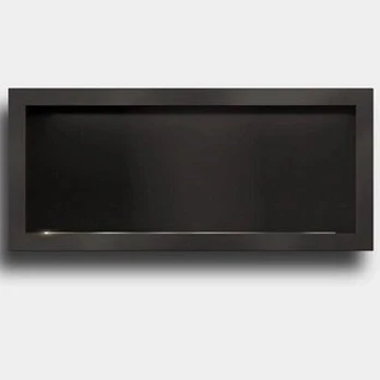 ICON FIRES SLIMLINE FIREBOX RANGE 1350 BLACK biožidinys įmontuojamas