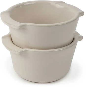 Ramekin, 200 ml, ecru, Appolia, 2 pcs