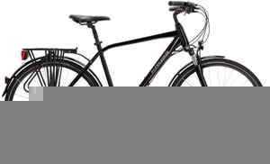 Dviratis turistinis Kross Trans, 28 ", L rėmas, juodas/pilkas