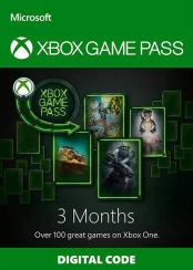 Game Pass 3 Months Xbox kaina